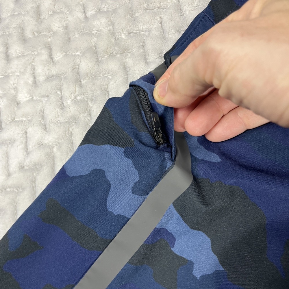 Under Armour Mens Small 31"ins UA Elite Cargo Print Pants Blue Camo - Picture 5 of 14